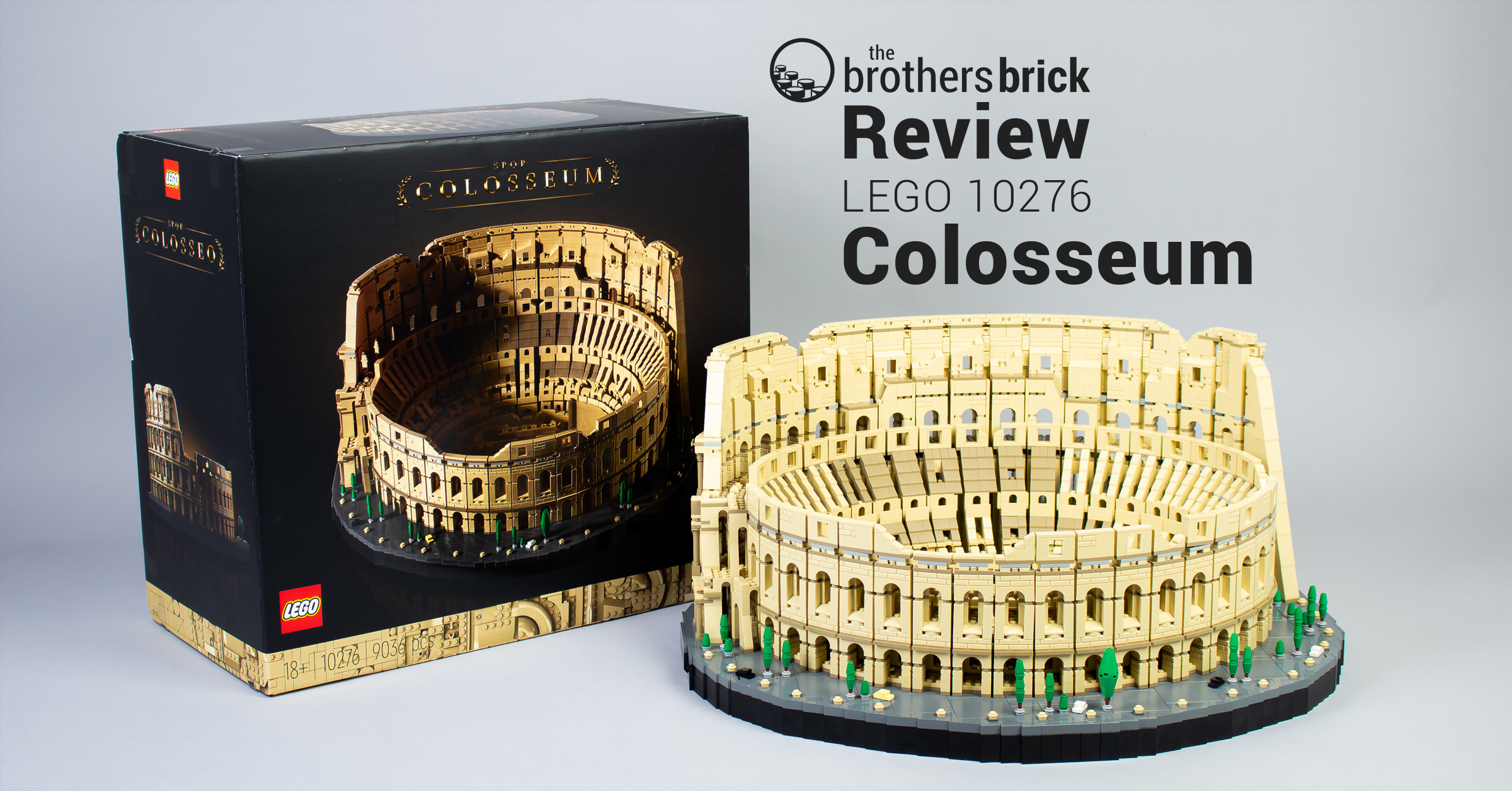 LEGO 10276 Colosseum takes builders to Ancient Rome [Review] - The 