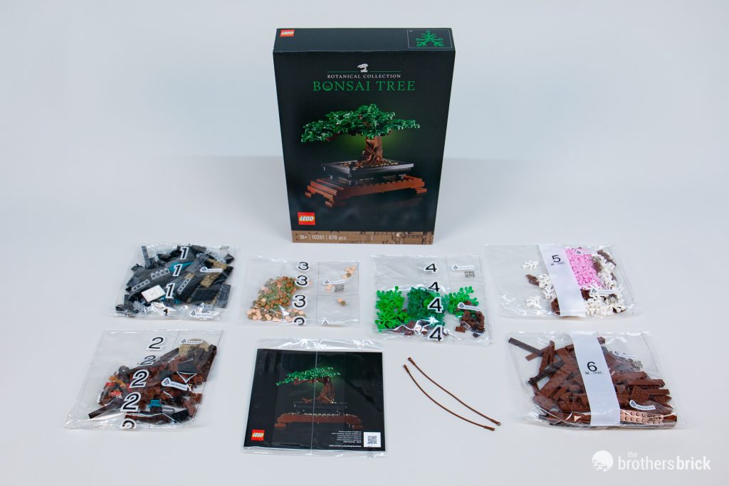 LEGO 10281 Bonsai Tree from the Botanical Collection [Review] - The  Brothers Brick | The Brothers Brick