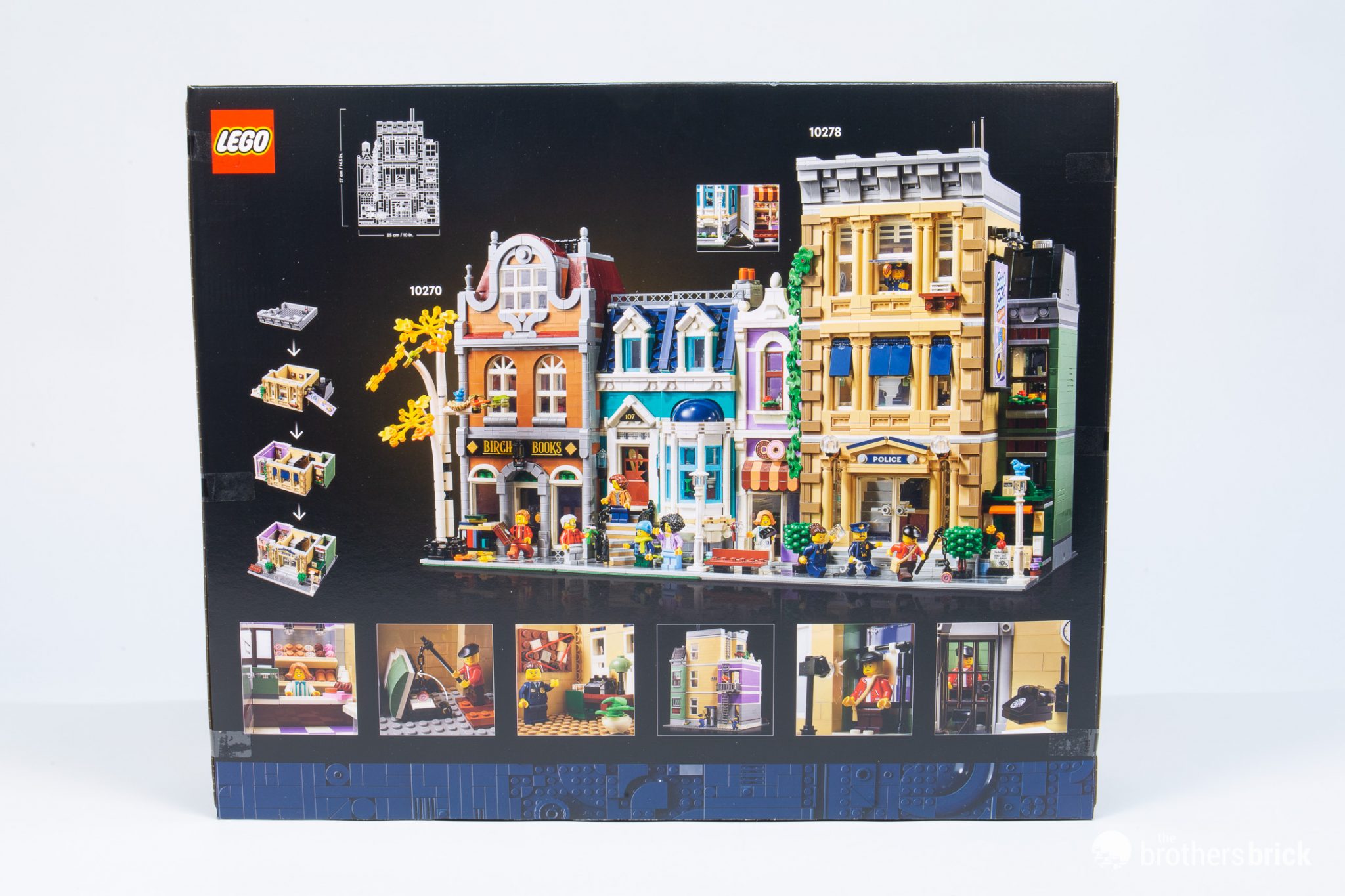 LEGO Modular Buildings Collection 10278 Police Station [Review] - The ...