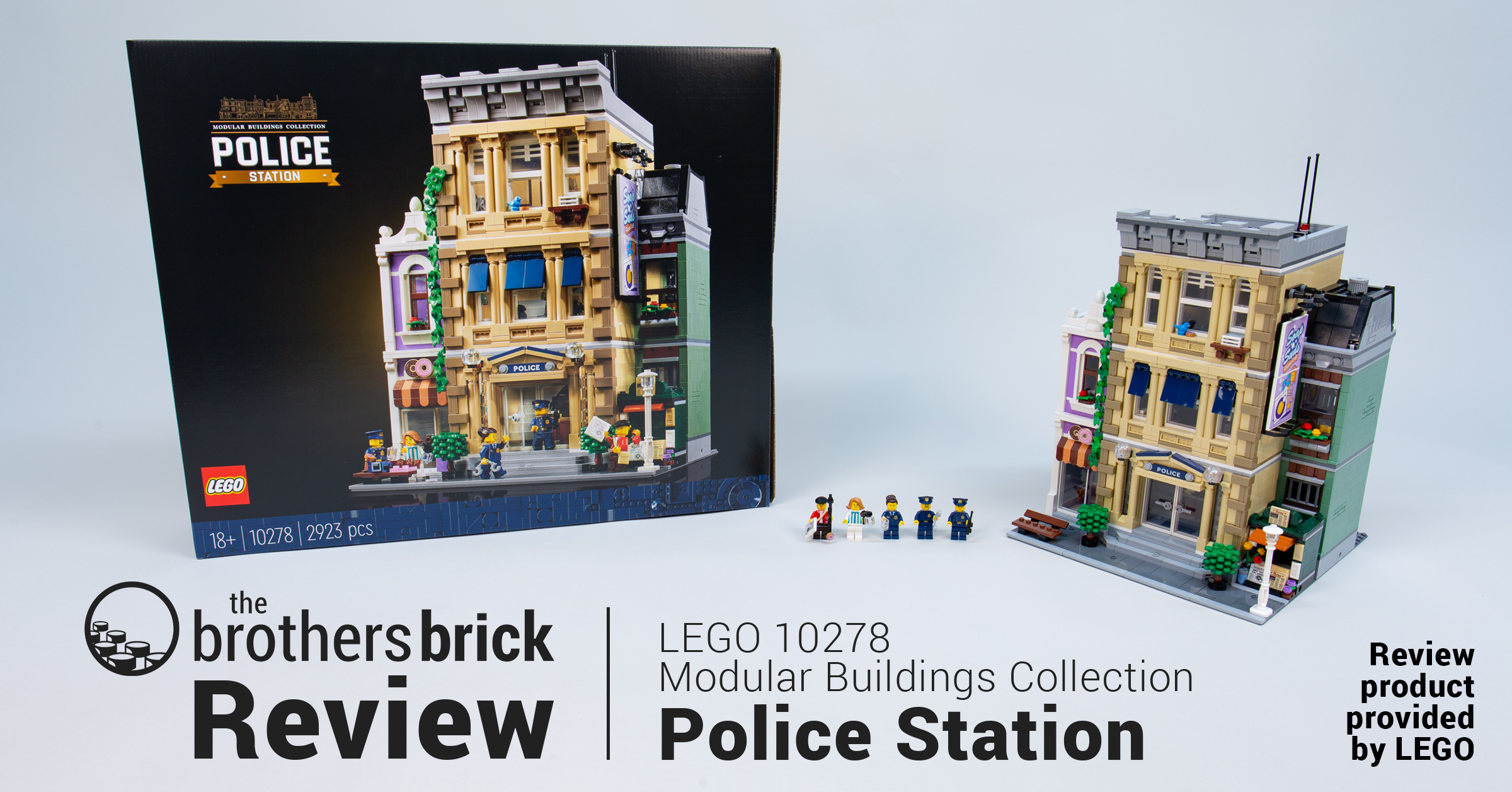 LEGO Modular Buildings Collection 10278 Police Station [Review] - The ...