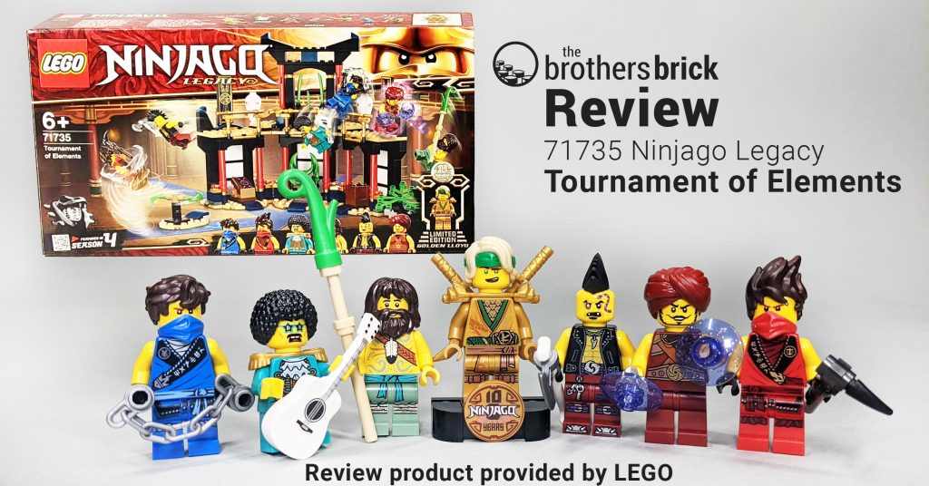LEGO Ninjago Legacy 71735 Tournament of Elements [Review] - The