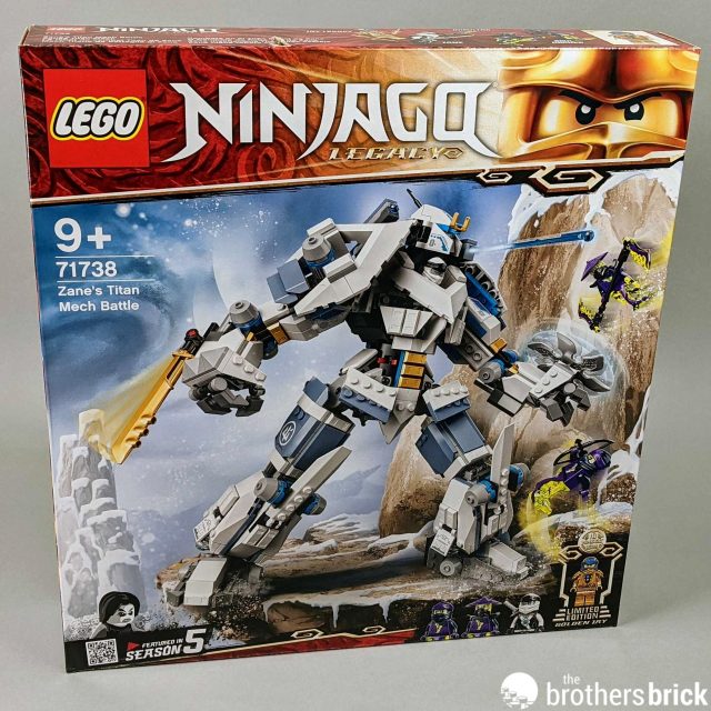 LEGO Ninjago Legacy 71738 Zane's Titan Mech Battle [Review] - The