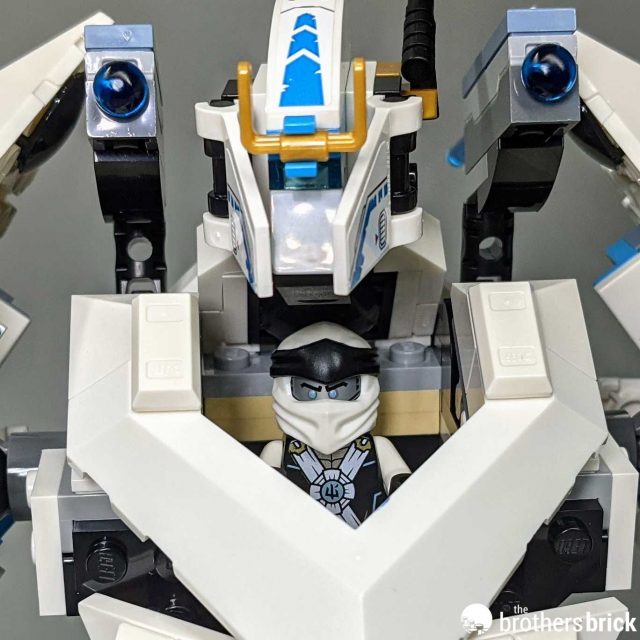 スザニ刺繍 LEGO Ninjago Legacy 71738 Zane's Titan Mech Battle [Review] - The