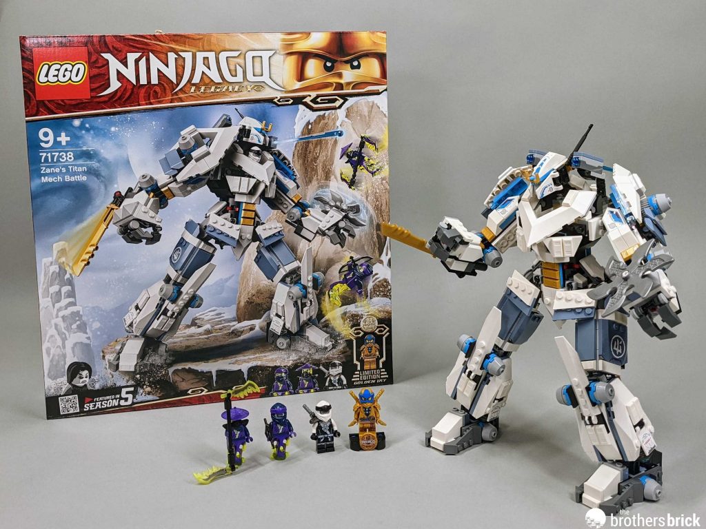 LEGO Ninjago Legacy 71738 Zane's Titan Mech Battle [Review] - The
