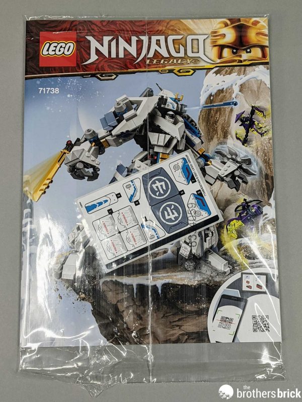 LEGO Ninjago Legacy 71738 Zane's Titan Mech Battle [Review] - The