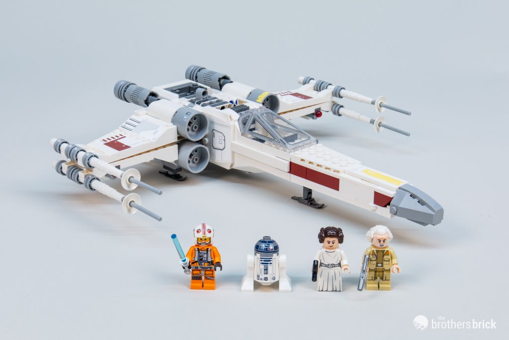 LEGO Star Wars 75301 Luke Skywalker's X-Wing Fighter & 75300