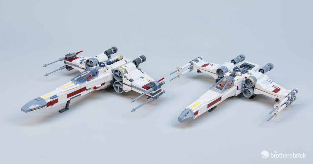 LEGO Star Wars 75300 Imperial TIE Fighter & 75301 X-wing - TBB