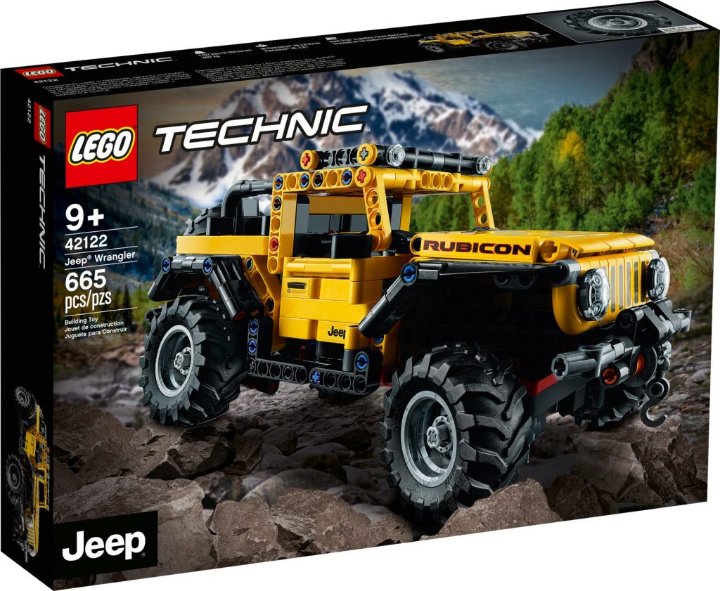 かいじゅー様 LEGO unveils the legendary off-road Technic 42122 Jeep Wrangler