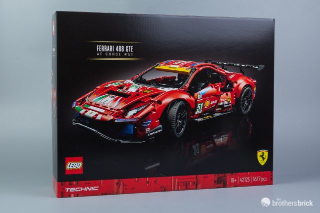 LEGO Technic 42125 Ferrari 488 GTE “AF Corse #51” [Review] - The
