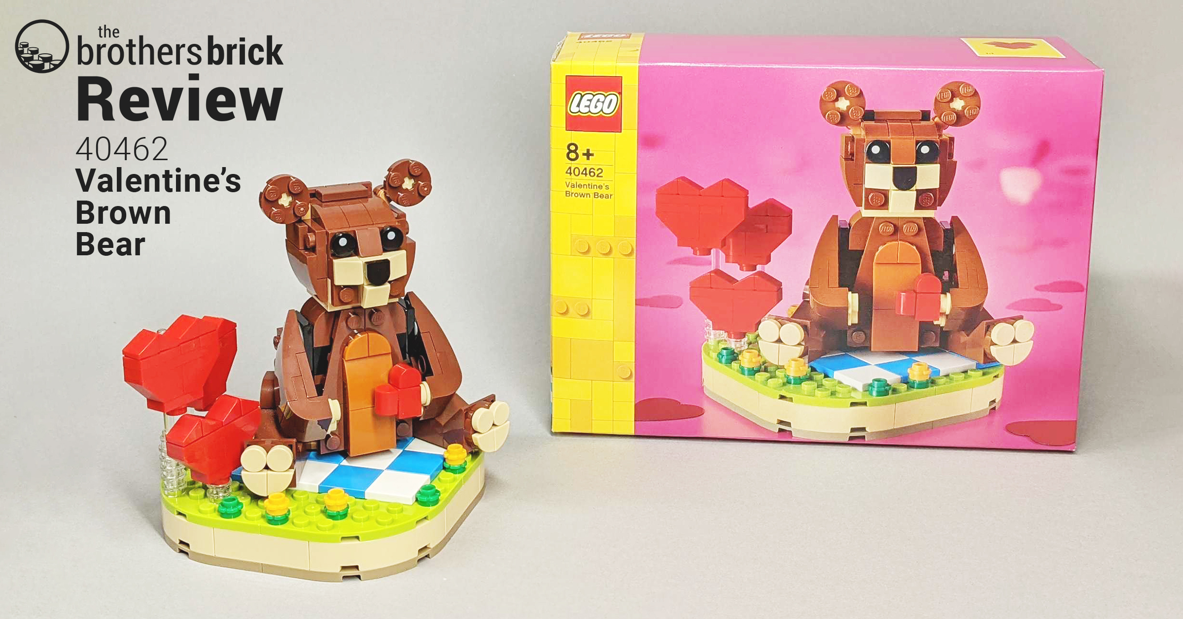 LEGO 40462 Valentine's Brown Bear [Review] (Spoiler Warning