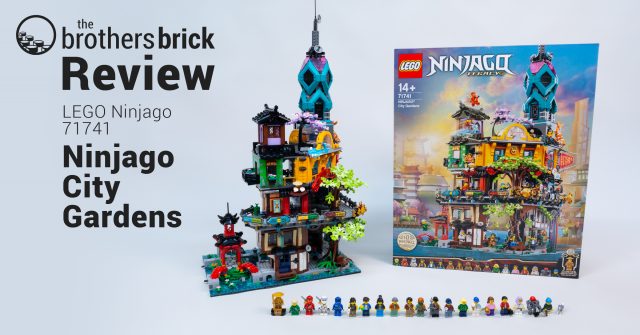 Hands-on with LEGO 71741 Ninjago City Gardens, the biggest Ninjago