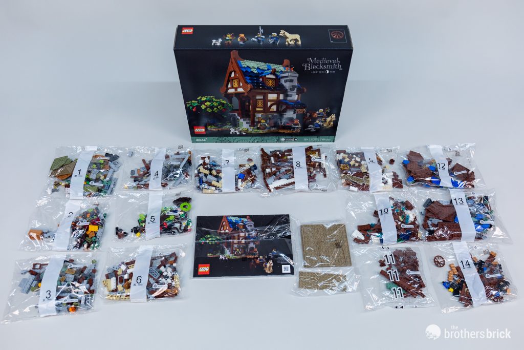 LEGO Ideas 21325 Medieval Blacksmith - the Black Falcons return to