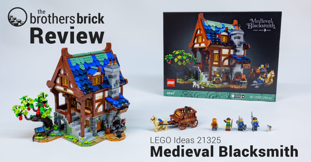 LEGO Ideas 21325 Medieval Blacksmith - the Black Falcons return to
