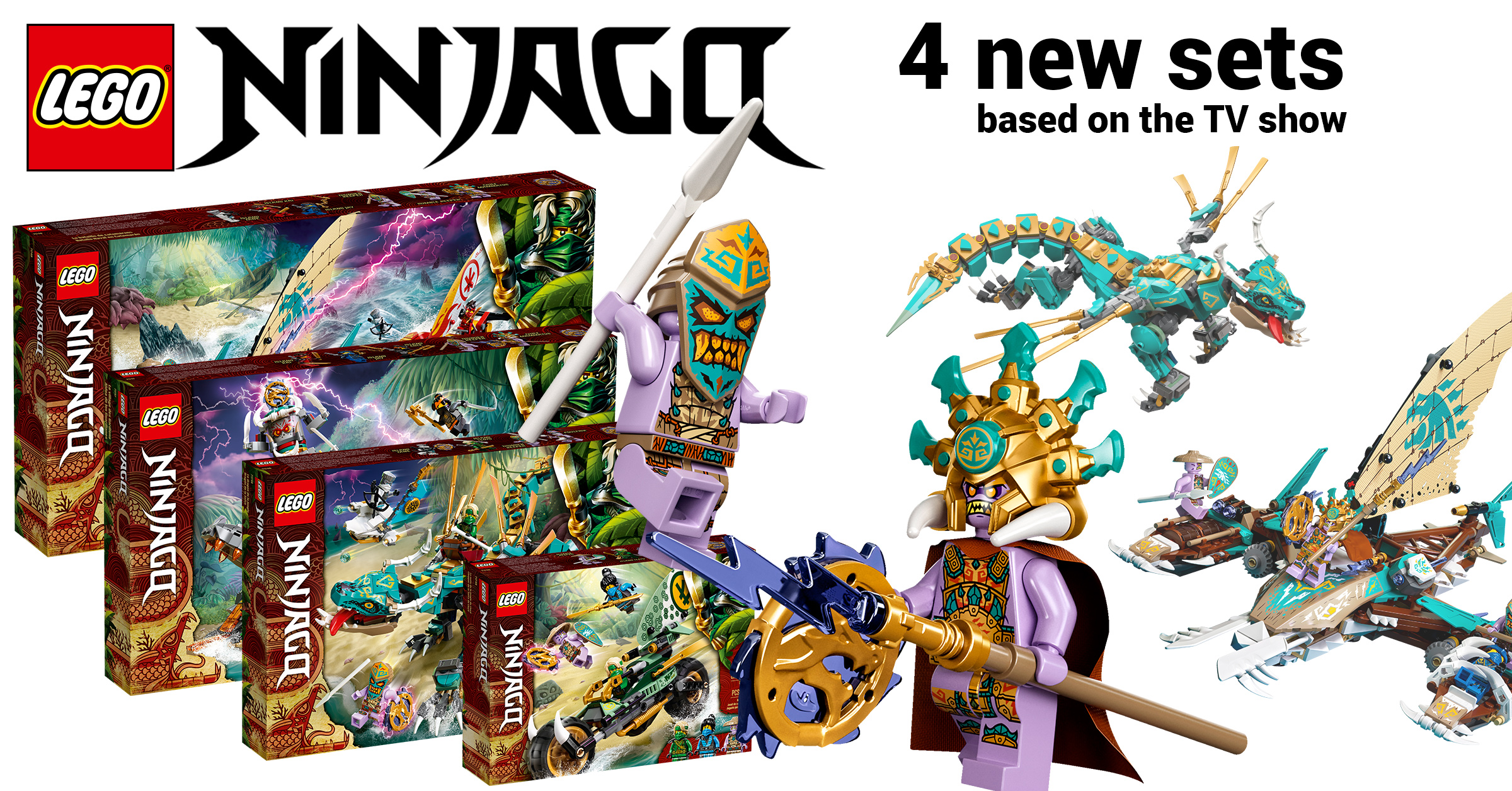 LEGO reveals new wave of Ninjago sets for 10th anniversary with TV