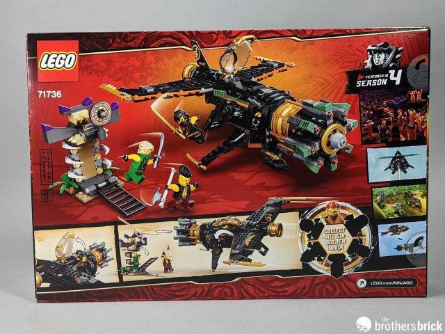 LEGO Ninjago Legacy 71736 Boulder Blaster [Review] - The Brothers