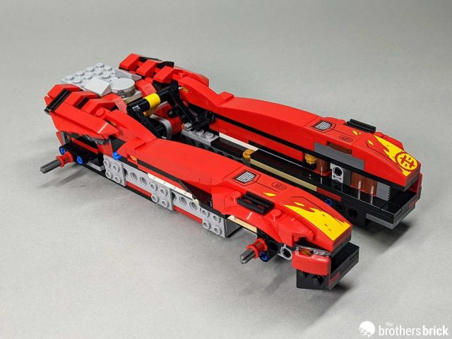 Car Lego 71737 LEGO Ninjago Legacy 71737 X-1 Ninja Charger [Review
