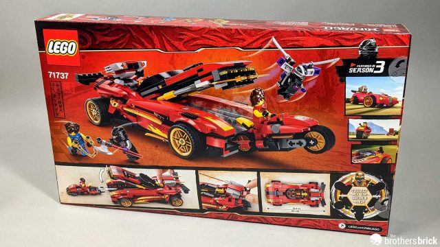 LEGO Ninjago Legacy 71737 X-1 Ninja Charger [Review] - The