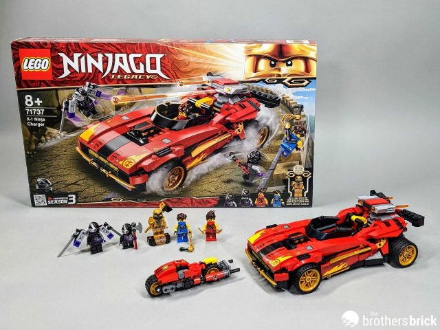 LEGO Ninjago Legacy 71737 X-1 Ninja Charger [Review] - The