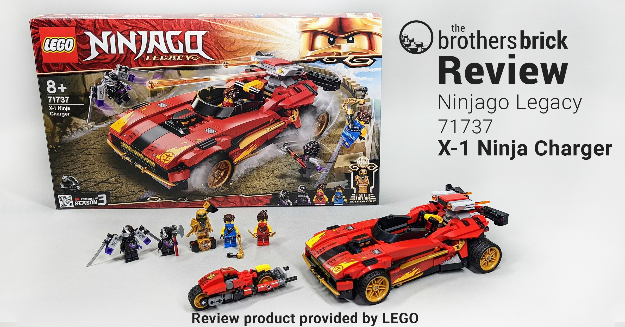LEGO Ninjago Legacy 71737 X-1 Ninja Charger [Review] - The