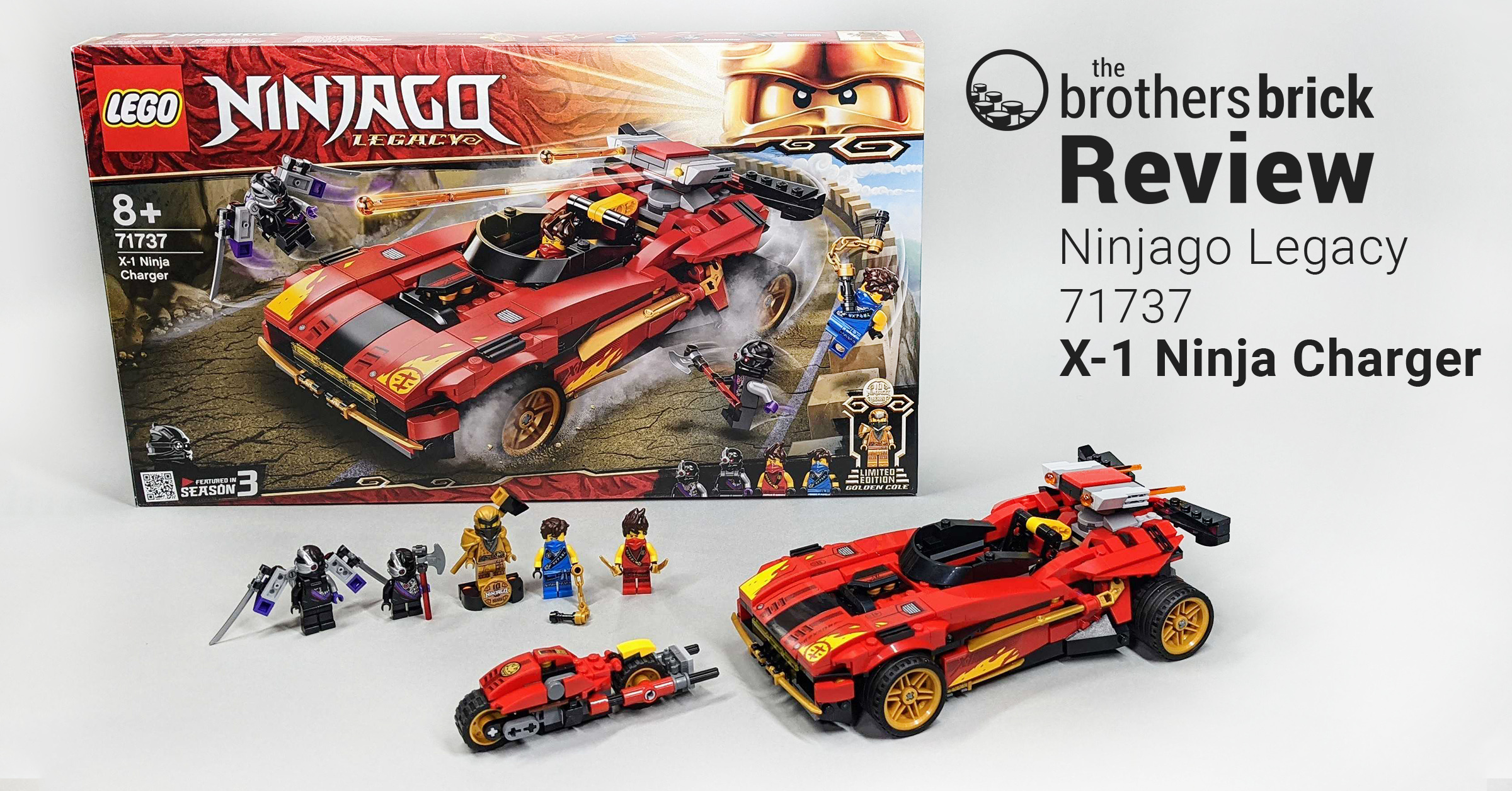 LEGO Ninjago Legacy 71737 X-1 Ninja Charger [Review] - The