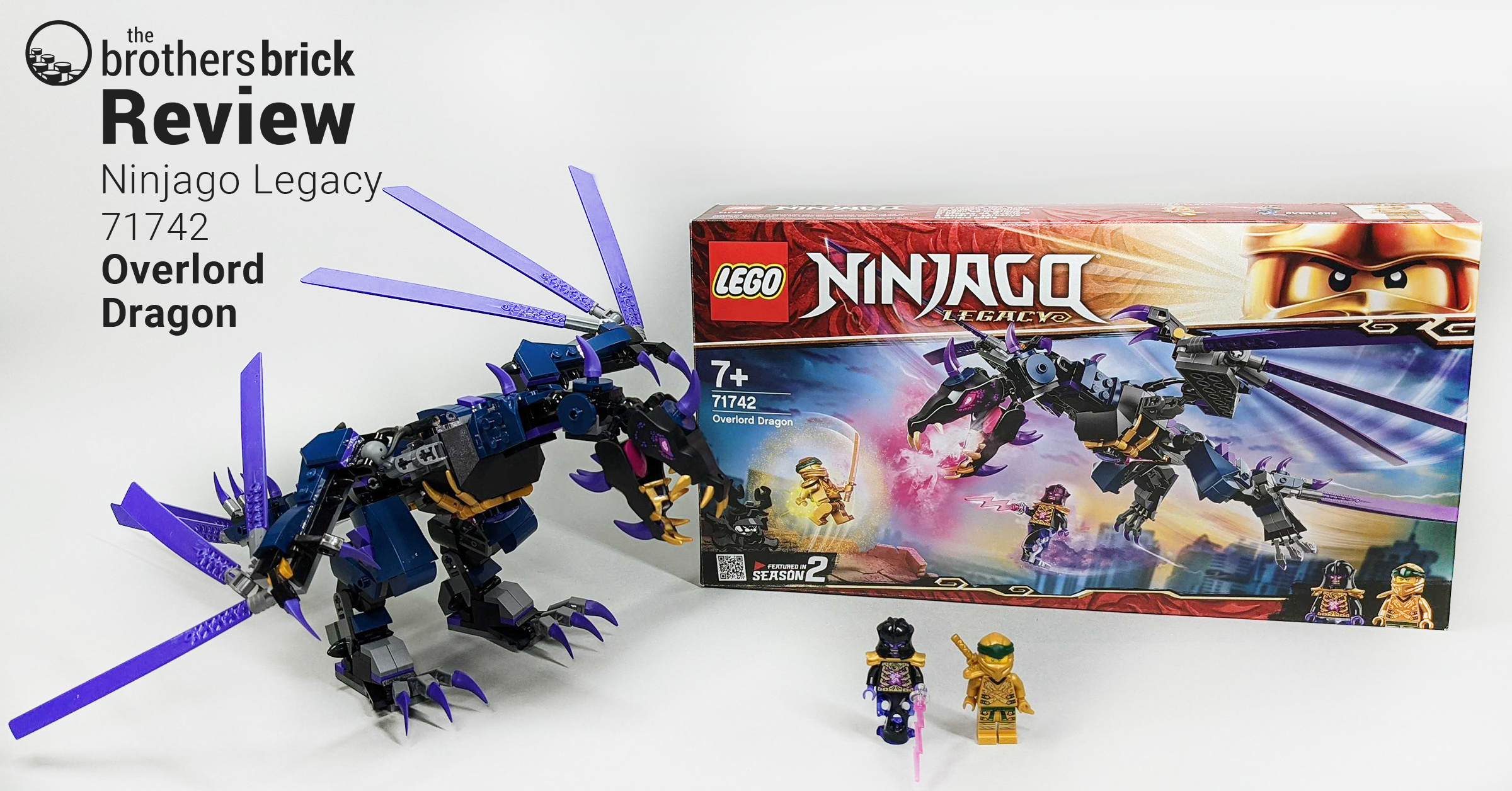 LEGO Ninjago Legacy 71742 Overlord Dragon [Review] - The Brothers