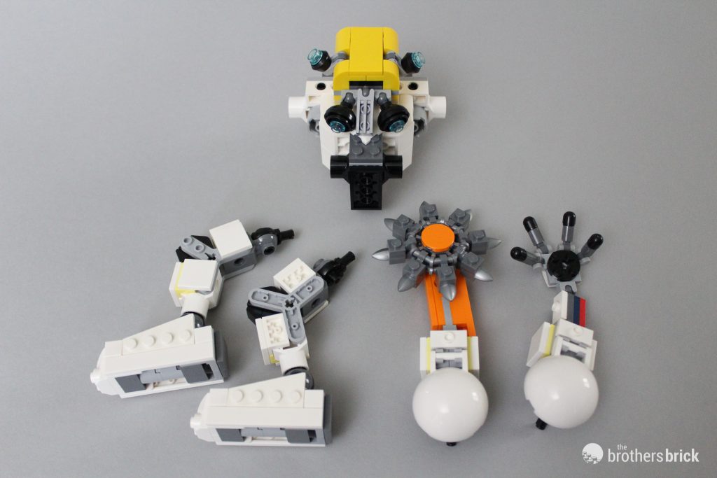 Exploring other worlds with LEGO Creator 3-in-1 31115 Space Mining