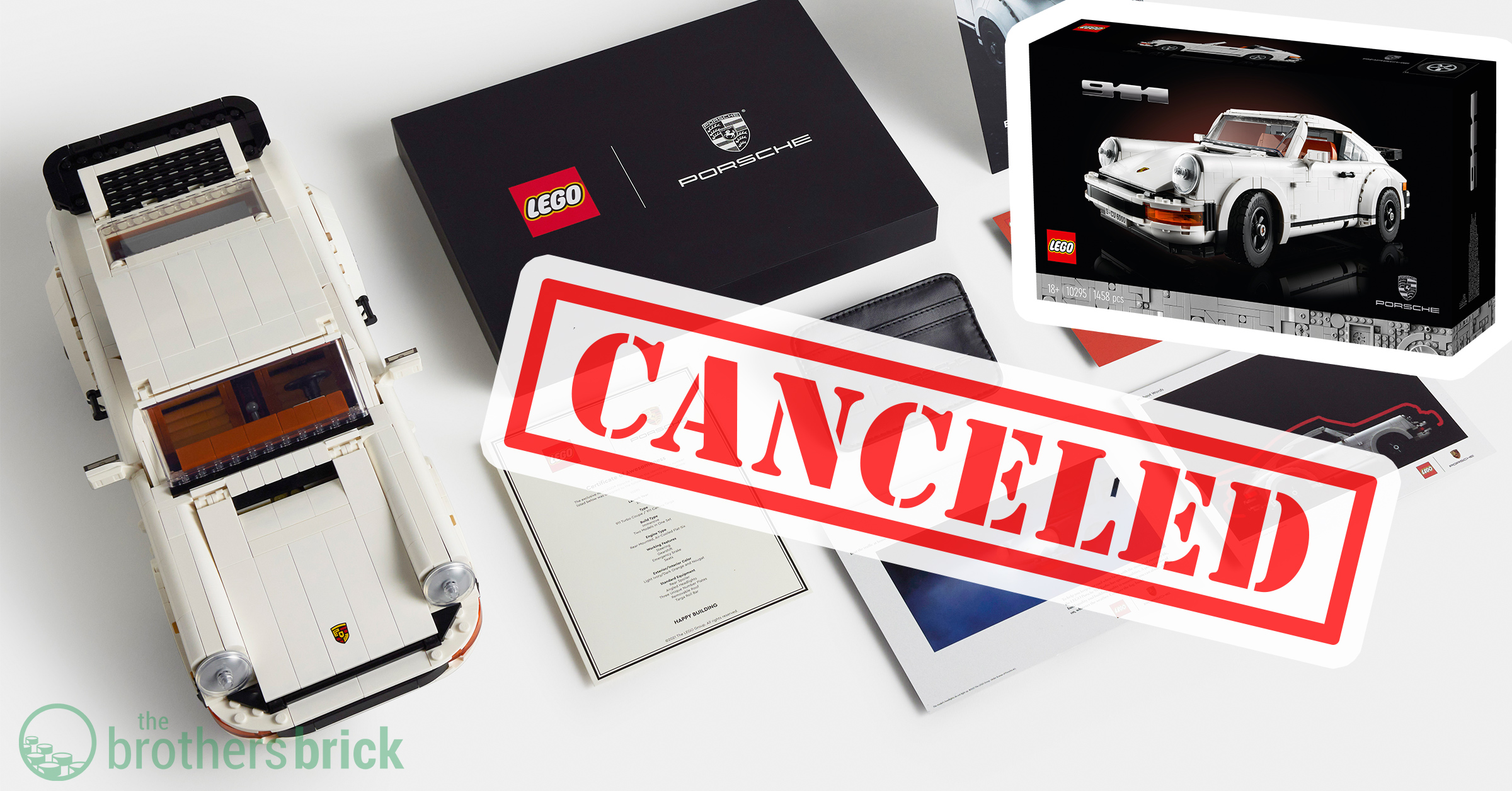 LEGO cancels VIP promotion for Creator Expert 10295 Porsche 911
