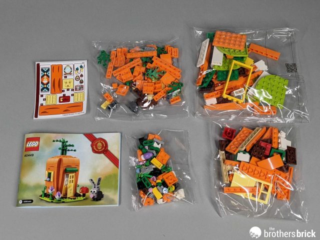 LEGO Gift With Purchase - 40449 Easter Bunny's Carrot House