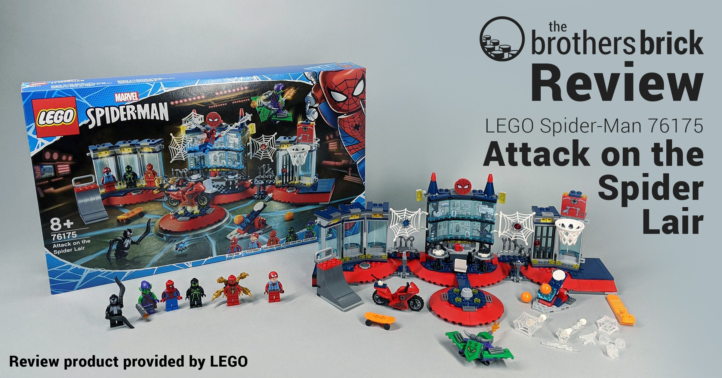Begin 【CD＋DVD】 LEGO Marvel Spider-Man 76175 Attack on the Spider Lair [Review