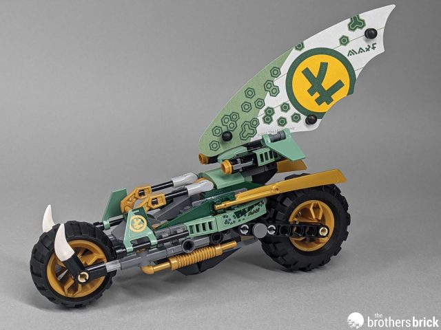 LEGO Ninjago 71745 Lloyd's Jungle Chopper Bike [Review] - The