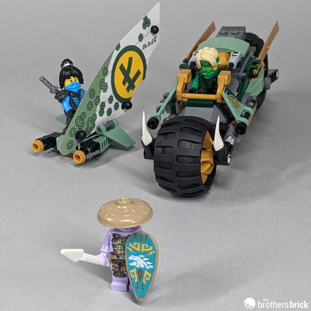 LEGO Ninjago 71745 Lloyd's Jungle Chopper Bike [Review] - The