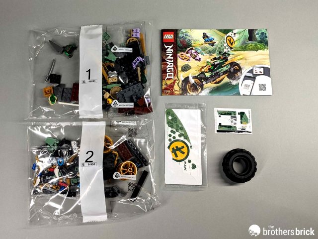 LEGO Ninjago 71745 Lloyd's Jungle Chopper Bike [Review] - The