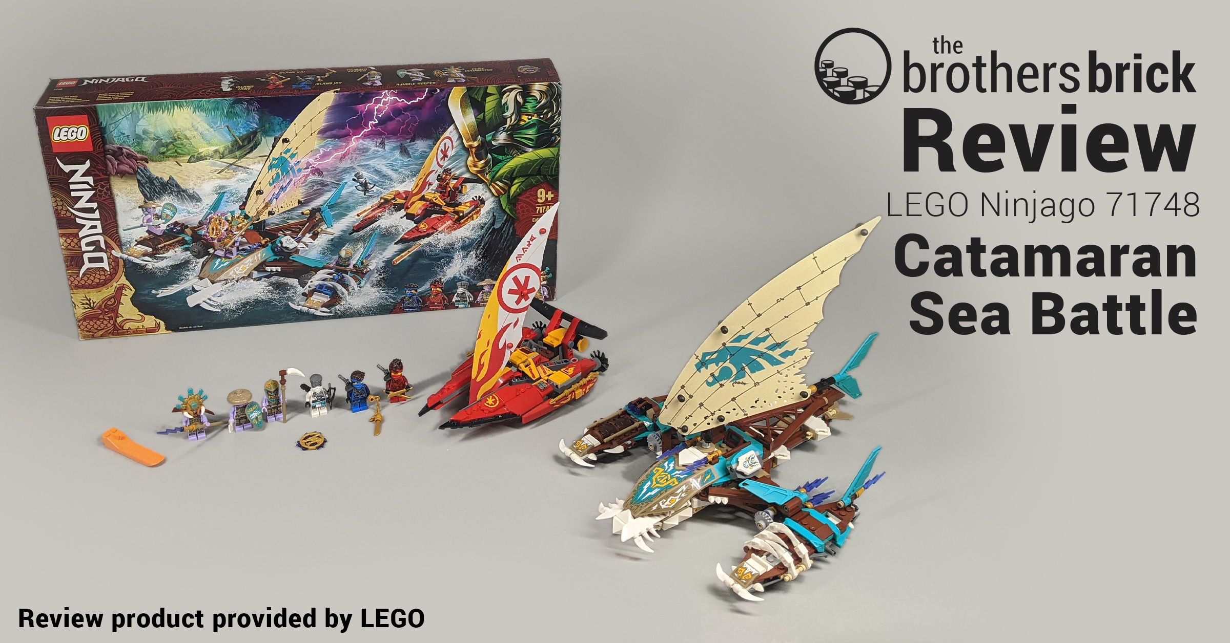 LEGO Ninjago 71748 Catamaran Sea Battle [Review] - The Brothers