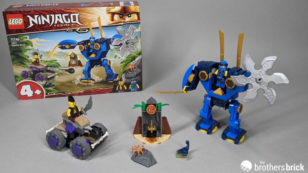 LEGO Ninjago Legacy 71740 Jay's Electro Mech [Review] - The