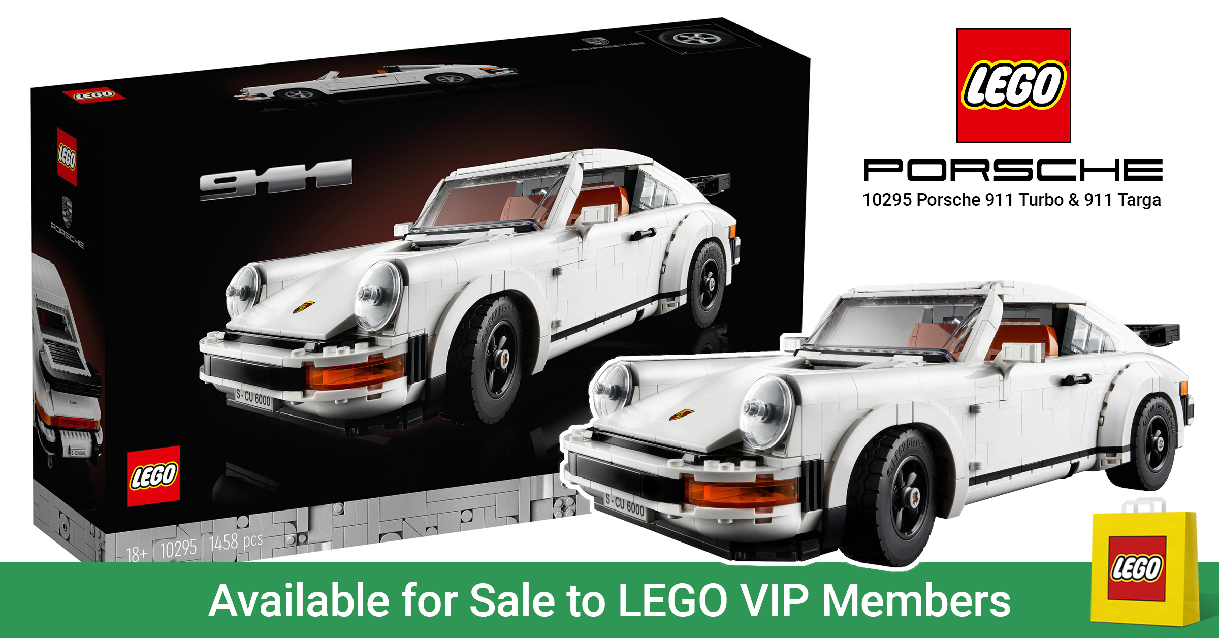 LEGO 10295 Porsche 911 available for sale on 16th February to VIP