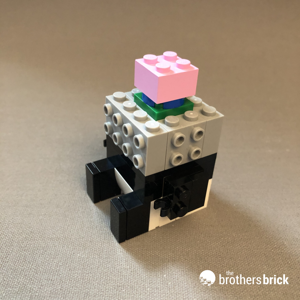 LEGO BrickHeadz 40466 Panda and cubs [Review] - The Brothers Brick