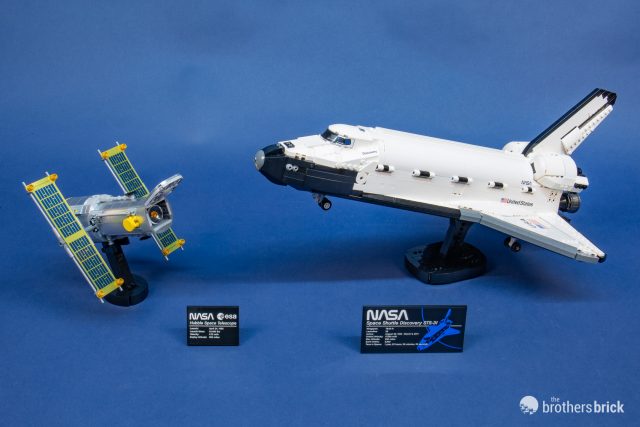 LEGO Creator Expert 10283 NASA Space Shuttle Discovery launches