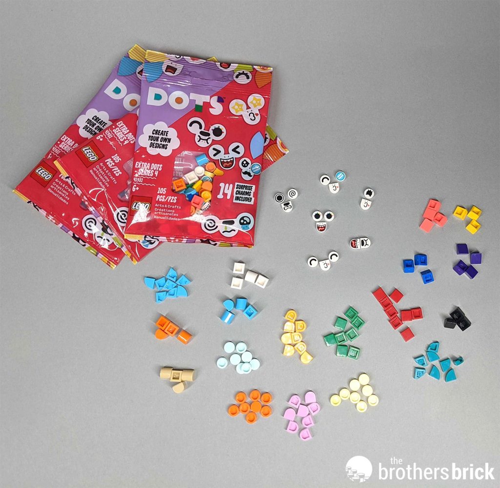 LEGO DOTS 41931 Extra DOTS – Series 4: Making Faces [Review] - The