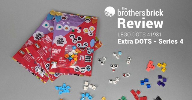 LEGO DOTS 41931 Extra DOTS – Series 4: Making Faces [Review] - The