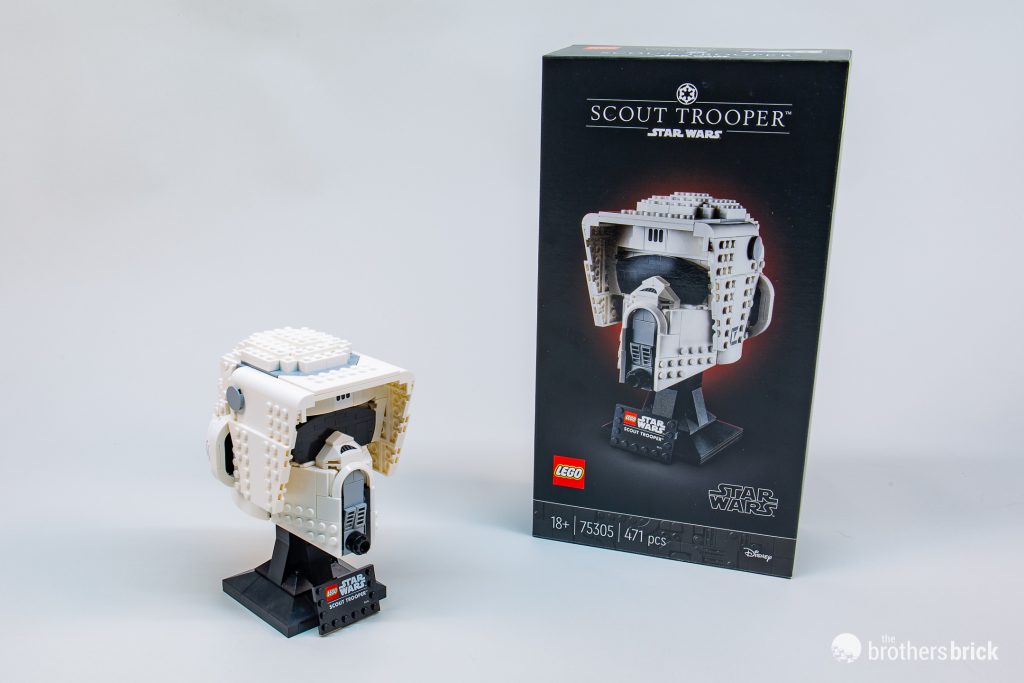 LEGO Star Wars Helmets Collection: 75304 Darth Vader and 75305