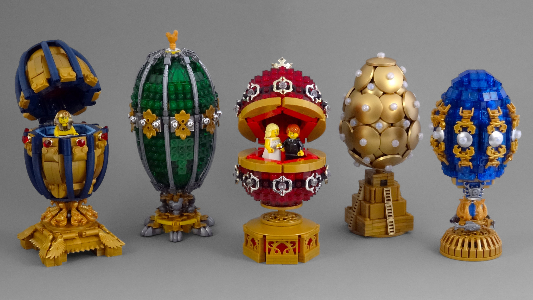 Jewelled eggs for all occasions - The Brothers Brick | The