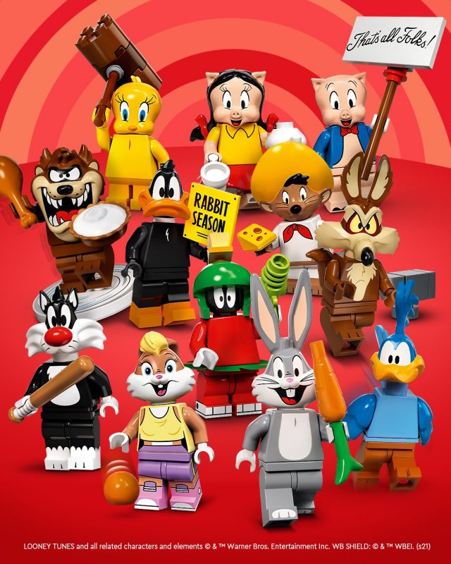 Looney Tunes™ 71030 | Minifigures | Buy online at the  Looney Tunes  figures display picture 1