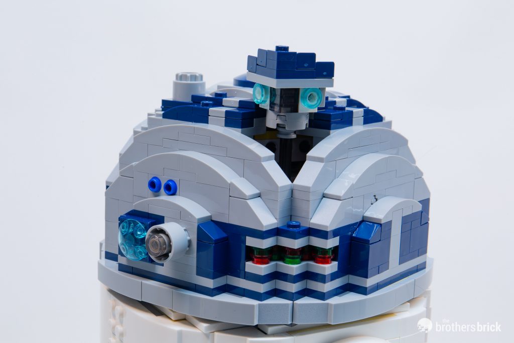 LEGO Star Wars UCS-style 75308 R2-D2 [Review] - The Brothers Brick