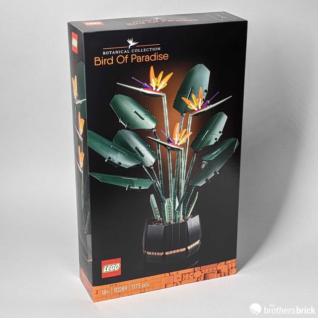 LEGO Botanical Collection 10289 Bird of Paradise: April showers