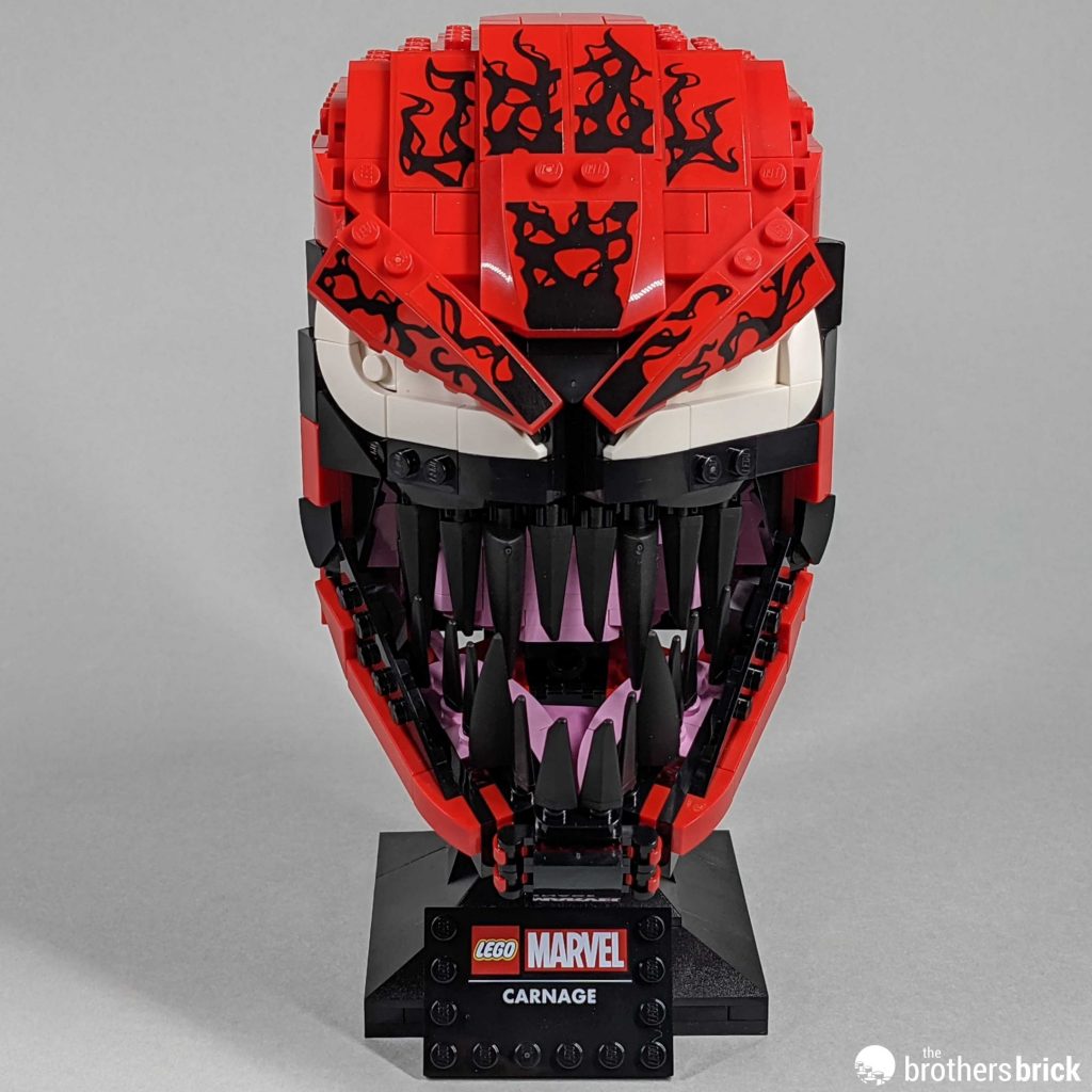 What's black and white and red all over? - LEGO Marvel 76199