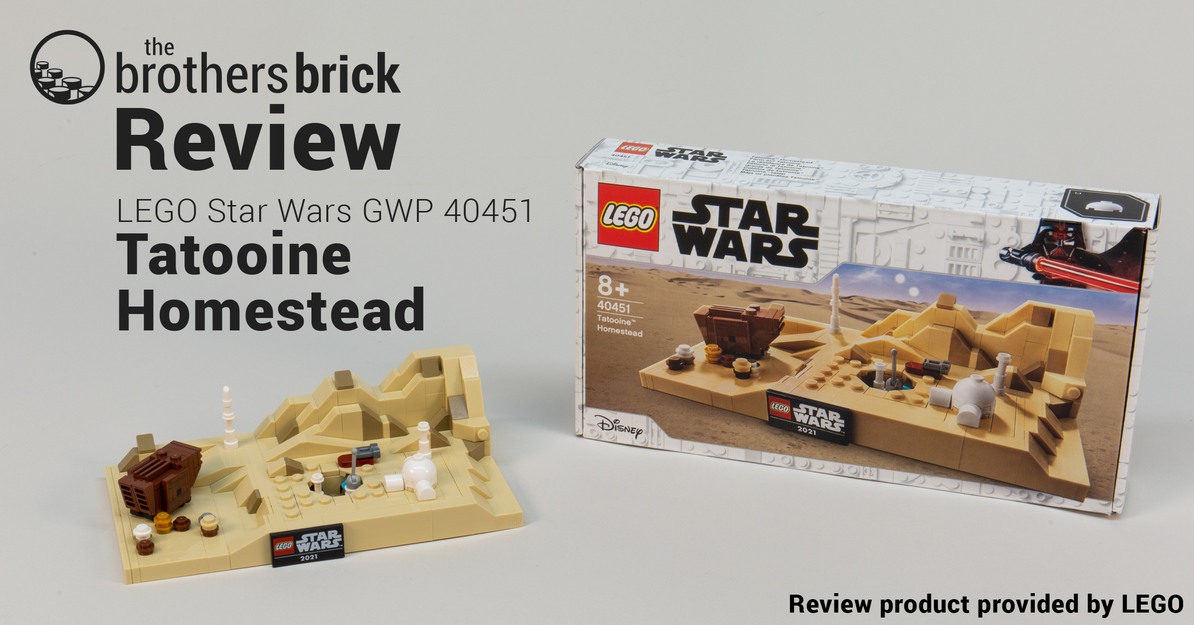LEGO Star Wars 40451 Tatooine Homestead: GWP for 2021 May the 
