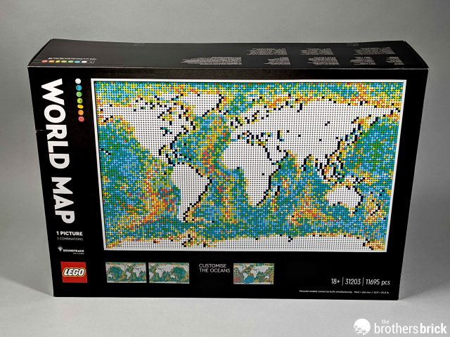 LEGO Art 31203: World Map - The biggest LEGO set ever [Review