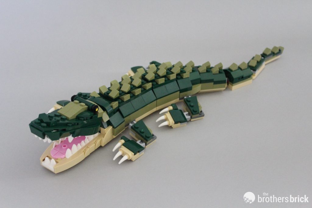 On the wild side with LEGO Creator 3-in-1 31121 Crocodile [Review