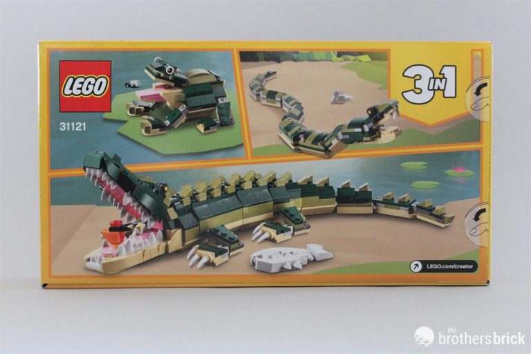 On the wild side with LEGO Creator 3-in-1 31121 Crocodile [Review ...