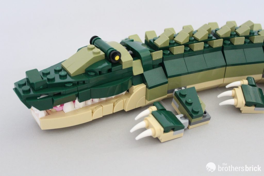 On the wild side with LEGO Creator 3-in-1 31121 Crocodile [Review